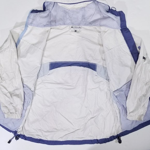 Columbia Packable Hooded Windbreaker Rain Coat - Picture 7 of 11